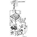 Kenmore 11073690410 drive system diagram