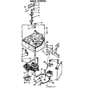 Kenmore 11072692420 drive system diagram