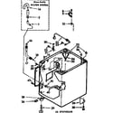 Kenmore 11072745130 cabinet parts diagram