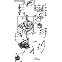 Kenmore 11072774600 drive system diagram