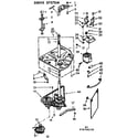 Kenmore 11073784410 drive system diagram