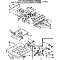 Kenmore 11073784420 top and console assembly diagram