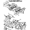 Kenmore 11072792200 top and console assembly diagram
