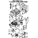 Kenmore 11073793600 drive system 60 hz diagram