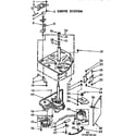 Kenmore 11073870110 drive system diagram