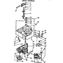 Kenmore 11073885610 drive systems diagram