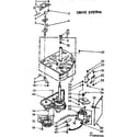 Kenmore 11073892800 drive system diagram