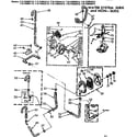 Kenmore 11072892110 water system suds and non-suds diagram