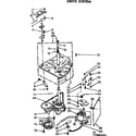 Kenmore 11073892120 drive system diagram