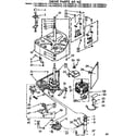 Kenmore 11073893610 drive parts 60 hz diagram