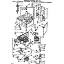 Kenmore 11072894400 drive system 60 hz diagram