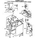 Kenmore 11072894830 cabinet parts diagram