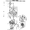 Kenmore 11072950100 drive parts diagram
