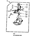 Kenmore 11072950100 pump parts diagram