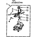 Kenmore 11073955410 suds pump assembly diagram
