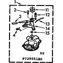 Kenmore 11073955410 non-suds pump parts diagram