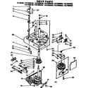 Kenmore 11072955820 drive parts diagram