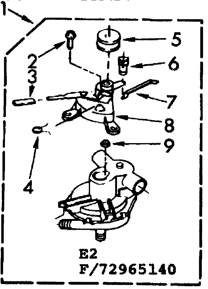 Kenmore 11072965840 pump parts diagram