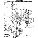 Kenmore 11073967120 drive parts diagram
