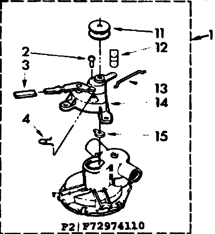 Kenmore 11072974110 pump parts diagram