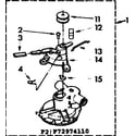 Kenmore 11072974610 pump parts diagram