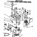 Kenmore 11073977110 drive parts diagram