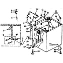 Kenmore 11073981110 cabinet parts diagram