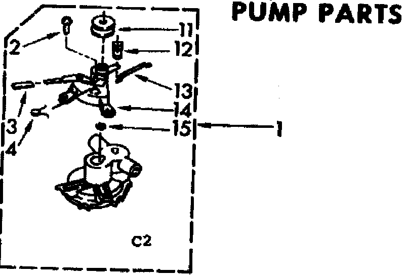 Kenmore 11072982110 pump parts diagram