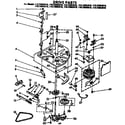Kenmore 11073983410 drive parts diagram