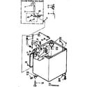 Kenmore 11073983620 cabinet parts diagram