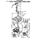 Kenmore 11073985800 drive parts diagram