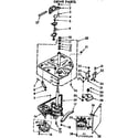Kenmore 11073995800 drive parts diagram