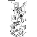 Kenmore 11074590100 drive system diagram