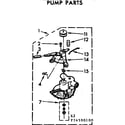 Kenmore 11074590100 pump parts diagram