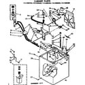 Kenmore 11074890400 cabinet parts diagram