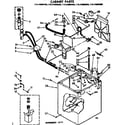 Kenmore 11074890100 cabinet parts diagram