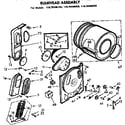 Kenmore 11076406400 bulkhead assembly diagram