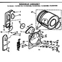 Kenmore 11076431200 bulkhead assembly diagram