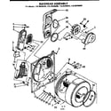 Kenmore 11076450400 bulkhead asm diagram