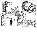 Kenmore 11076525100 bulkhead assembly diagram