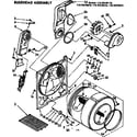 Kenmore 11076570410 bulkhead assembly diagram