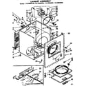 Kenmore 11076660200 cabinet assembly diagram