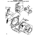 Kenmore 11076971400 bulkhead assembly diagram