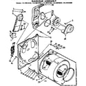 Kenmore 11076972200 bulkhead assembly diagram