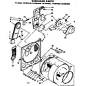 Kenmore 11076974640 bulkhead parts diagram