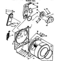 Kenmore 11076975420 bulkhead parts diagram