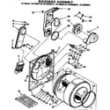 Kenmore 11076992410 bulkhead assembly diagram