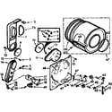 Sears 11077407600 bulkhead assembly diagram