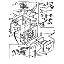 Sears 11077409240 cabinet parts diagram