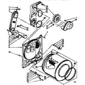Kenmore 1107743012A bulkhead assembly diagram